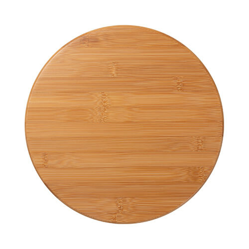 Bamboe onderlegger voor sublimatie - Ø 30 cm