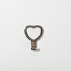 Metal hanger for sublimation - heart