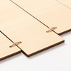 Six hanging plywood frames for sublimation