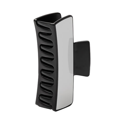 Adult hair clip for sublimation - black