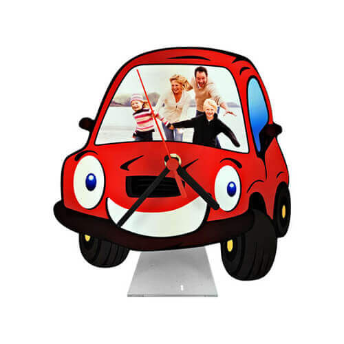 Seisova kello MDF-levyssä - Auto - Sublimaatio Lämpösiirto
