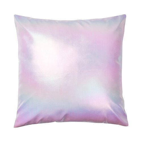 Taie d'oreiller 40 x 40 cm pour sublimation - effet holo - violet