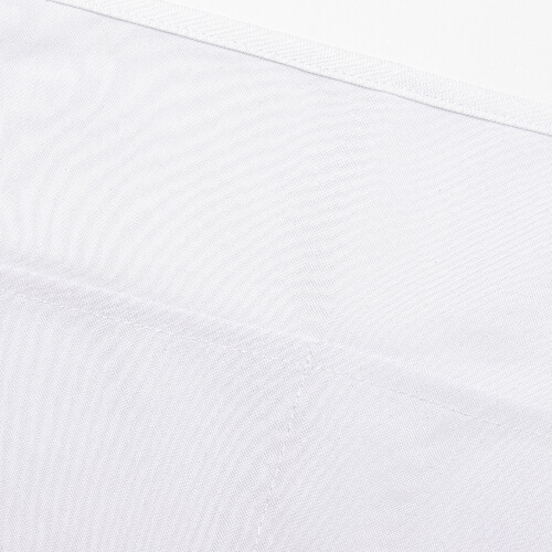 White apron with three pockets for adults for sublimation