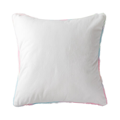 Värikäs tyynynpäällinen 45 x 45 cm fleeceä ja mikrokuitua sublimaatiota varten