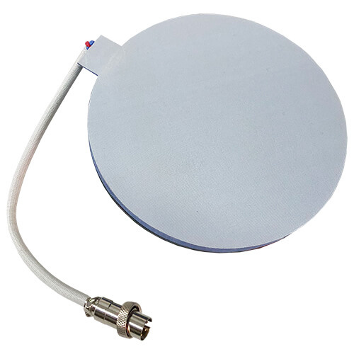 Plate heater 15 cm for Combo presses with screws / 5 pin plug