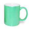 Mug 330 ml métallisés – vert clair Sublimation Transfert Thermique