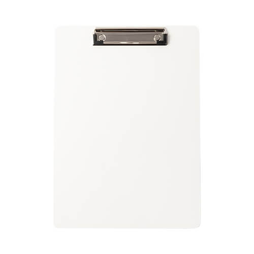 Plastic A4 clipboard for sublimation