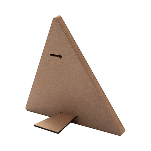 Triangular photo frame made of MDF for sublimation - 22.8 x 25.4 cm