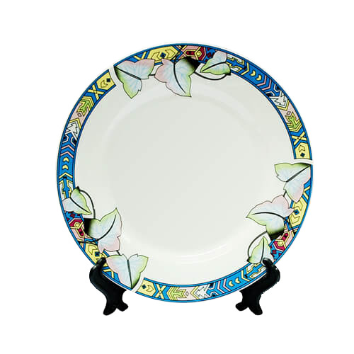 18 cm-es tányér alaplappal Szublimációs hőátvitel