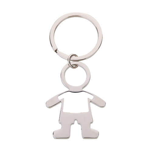 Sleutelhanger "Boy" voor sublimatie