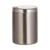 En mugg utan handtag 300 ml gjord av rostfritt stål med lock för sublimering - silver