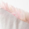 Colorful pillowcase 45 x 45 cm in long-haired fleece and microfiber for sublimation