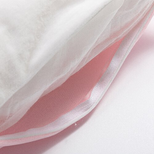 BestSub 40 x 40 cm pluche kussensloop voor sublimatie - roze