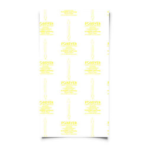 Forever Laser-Dark (No-Cut) LowTemp B-Paper A4XL - 1 feuille