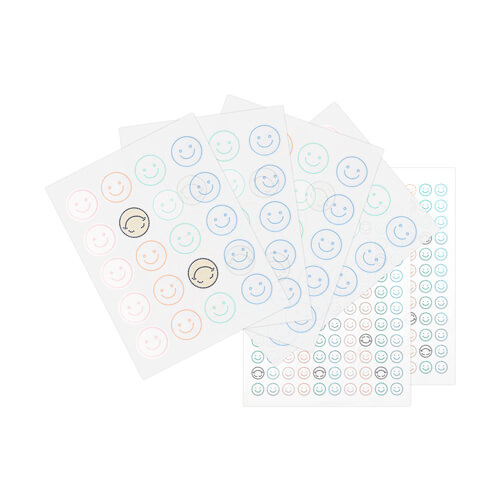 Set plahti s termotransfernim cirkonima - Smile