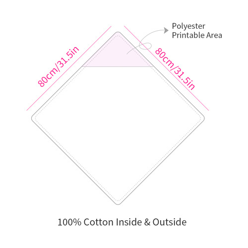 Set of 2 printable children's hooded towels