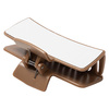 Adult hair clip for sublimation - brown
