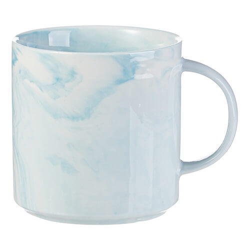 Mug 350 ml for sublimation - blue marble