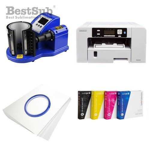 Sawgrass Virtuoso SG500 + PLUS-KBJQ2 Mok Printer Kit Sublimatie Thermische Transfer