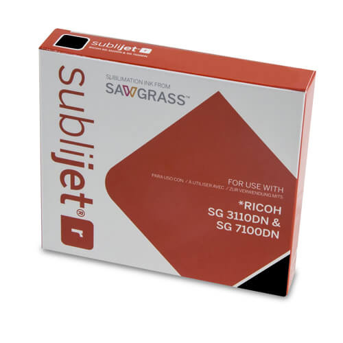 Gelinkt Sawgrass ZWART SubliJet-R 42 ml voor Ricoh SG3110DN / SG7100DN