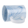 Taza 330 ml para sublimación - mármol azul