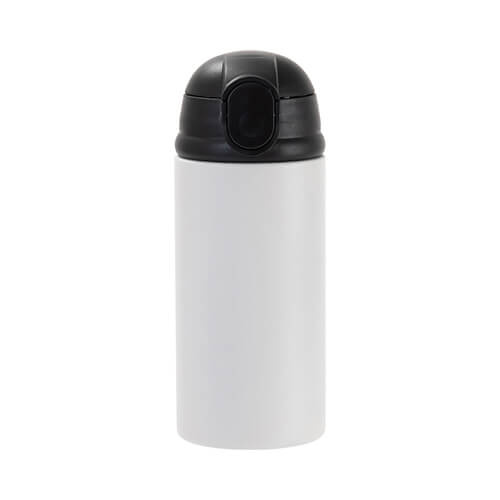 Lasten 360 ml pullo ruostumattomasta teräksestä sublimaatiota varten - matta valkoinen