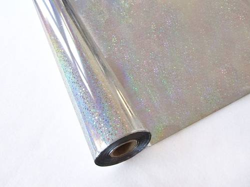 Fólia na horúcu pečiatku - Glitter Silver