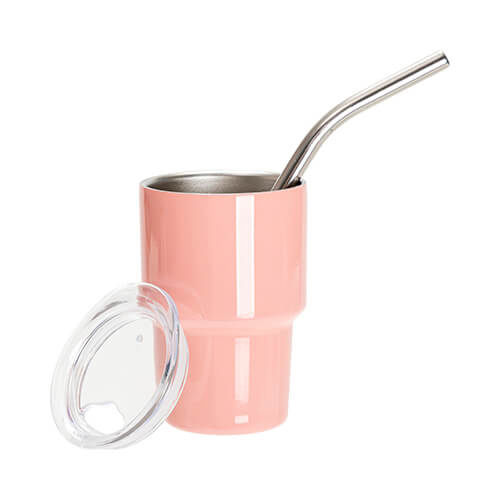 Verre à shot en acier inoxydable pour sublimation - corail