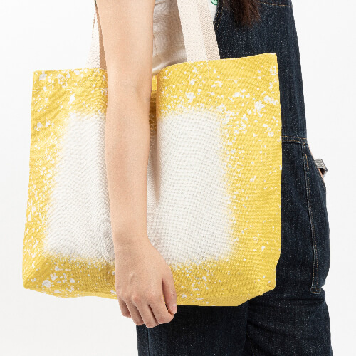 Shoulder bag Bleached Starry Yellow for sublimation