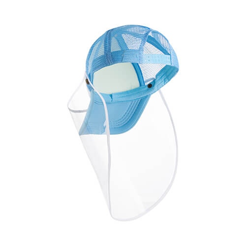 Une casquette pour une visière pour la sublimation - bleu clair