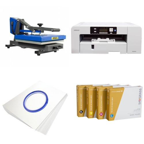 Printing kit for T-shirts Sawgrass Virtuoso SG1000 + PLUS-PB3838D ChromaBlast