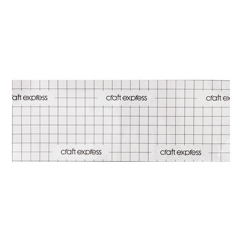 Božićni karirani transfer list 2 - 30,5 x 11,4 cm - 4 kom.