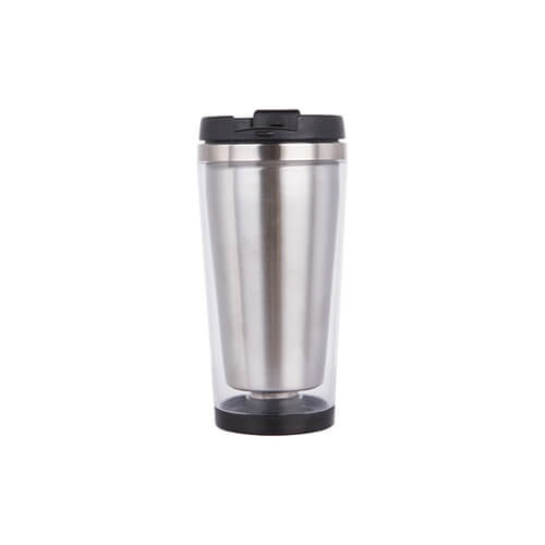 350 ml glas i rustfrit stål med fotoindsats