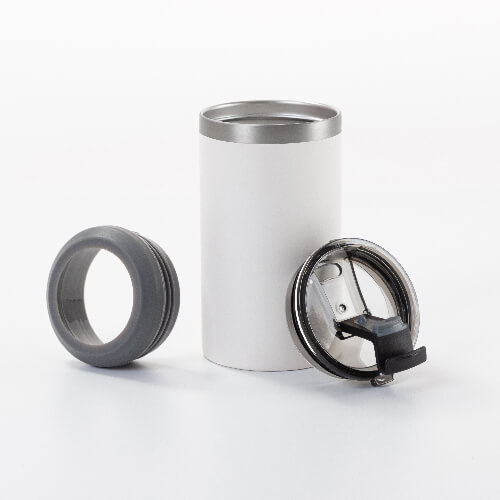 Mug inox 350 ml pour sublimation - blanc mat