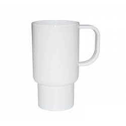 Mug plastique 450 ml blanc Sublimation Transfert Thermique