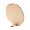 Marco de fotos redondo de madera contrachapada para sublimación - Ø 25,4 cm