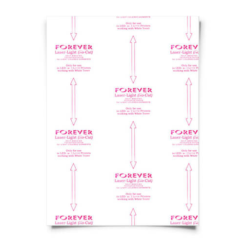 Papel transfer Forever Laser-Light (No-Cut) A3 - 1 hoja