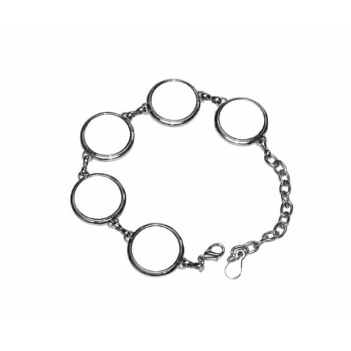 Narukvica s 5 okruglih pločica Sublimacijski termo transfer