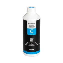 OtterPro Ultra DTF blæk 1000 ml - Cyan