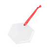Glass Christmas tree pendant for sublimation - little hexagon