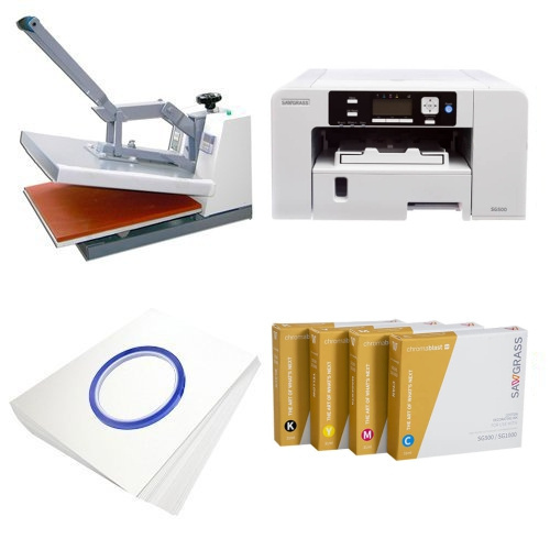 Printing kit for T-shirts Sawgrass Virtuoso SG500 + SB3A ChromaBlast