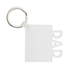 Acrylic keychain for sublimation keys - Dad
