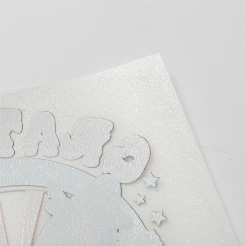 DTF OtterPro A4 glitterfolie - 100 ark - Guld