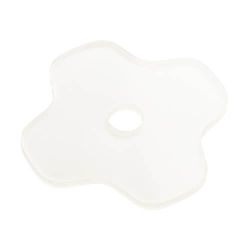 Badge en acrylique pour sublimation - trèfle