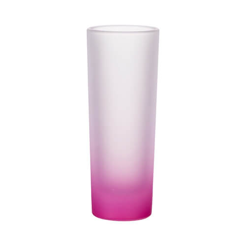 90 ml matēts stikls sublimācijai - violets gradients