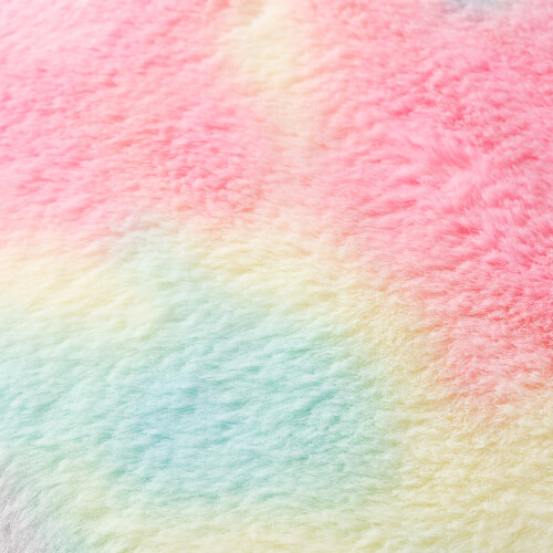 Colorful pillowcase 40 x 40 cm made of fleece and microfiber for sublimation