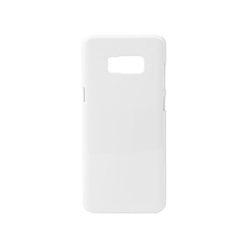 Samsung Galaxy S8 Plus skal 3D vit glänsande Sublimation Thermal Transfer