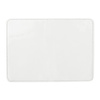 Leather passport cover for sublimation - white