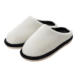 Children's slippers for sublimation - black sole