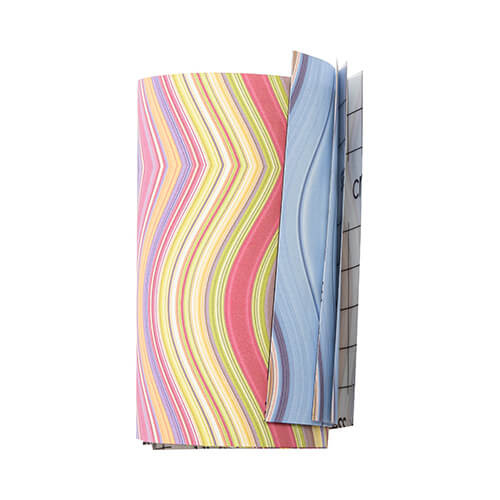 Color Waves siirtoarkki 30,5 x 11,4 cm - 4 kpl.